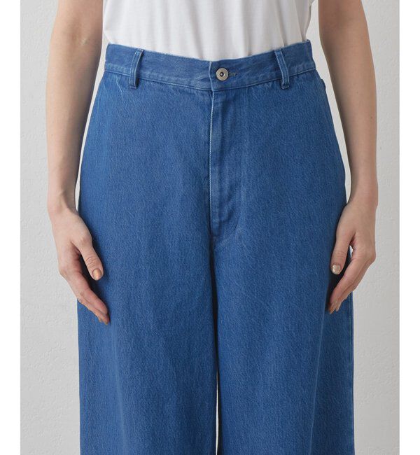 Drawing Numbers「【Drawing Numbers】リヨセルコットンワイドデニム」|チノ|