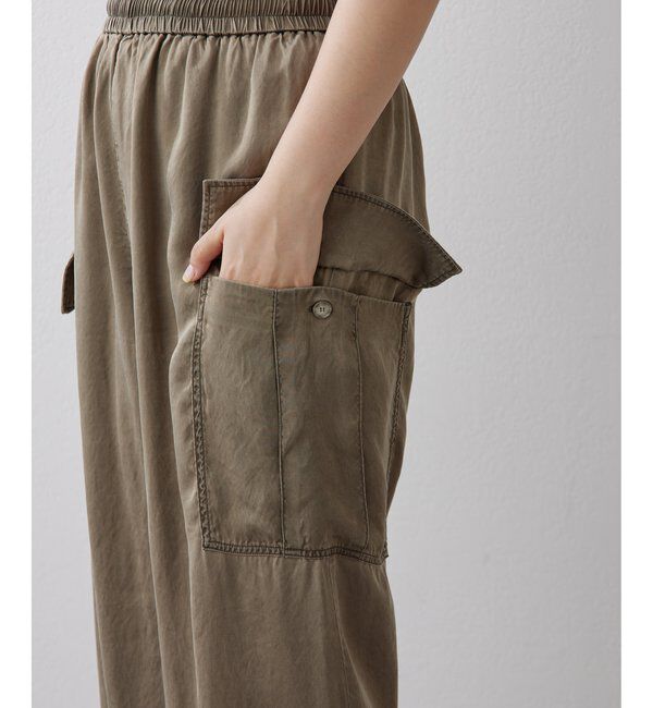 Drawing Numbers「【Drawing Numbers】ピグメントキュプラカーゴパンツ」|チノ|