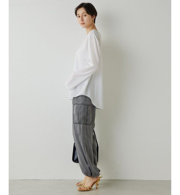 Drawing Numbers「【Drawing Numbers】ピグメントキュプラカーゴパンツ」|チノ|