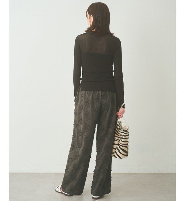  「3D刺繍パンツ」|チノ|