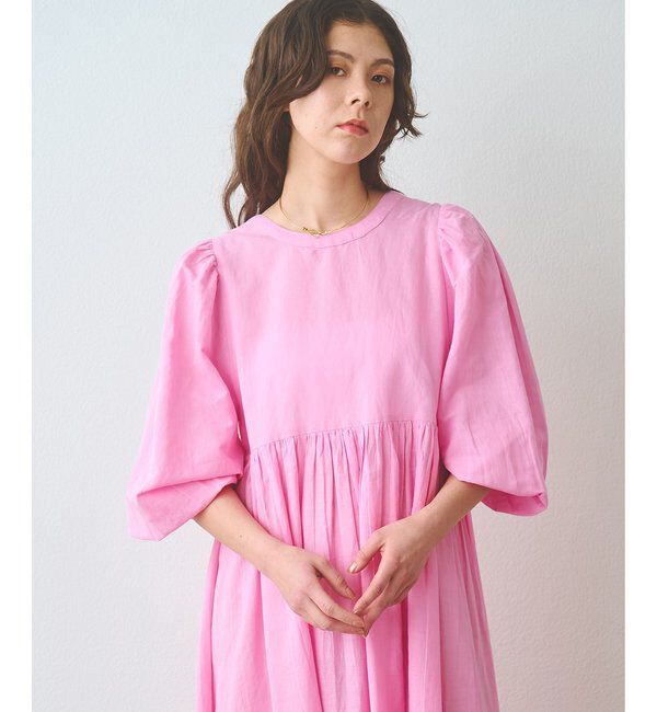  「2wayギャザーワンピース」|ワンピース|