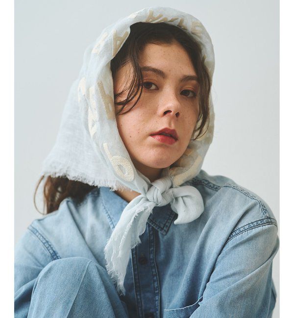  「【CITRUS】別注エンブロイダリーストール」|マフラー|