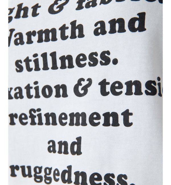  「レタリングTシャツ」|Tシャツ・カットソー|