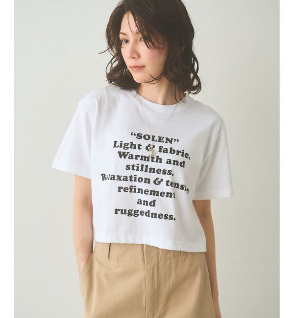  「レタリングTシャツ」|Tシャツ・カットソー|