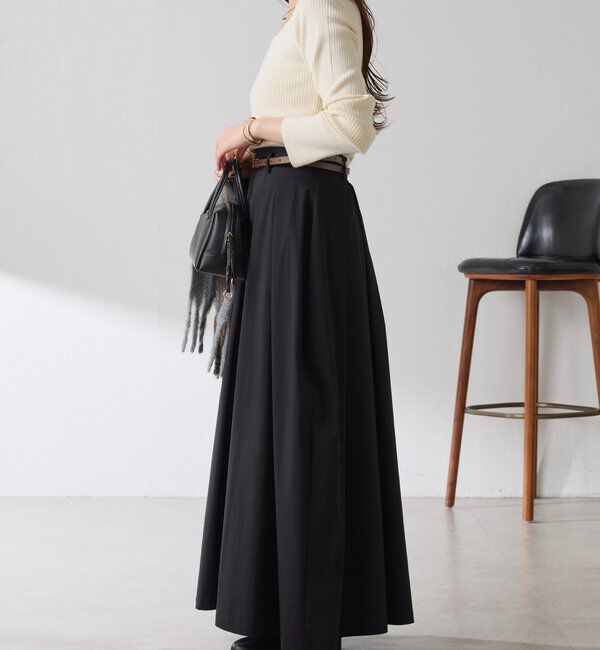  「ボリュームフレアスカート」|スカート|
