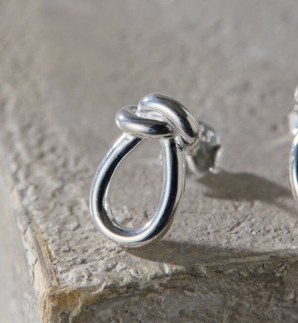  「【Sivelle./シヴェル】Silver925ノットモチーフピアス」|リング|