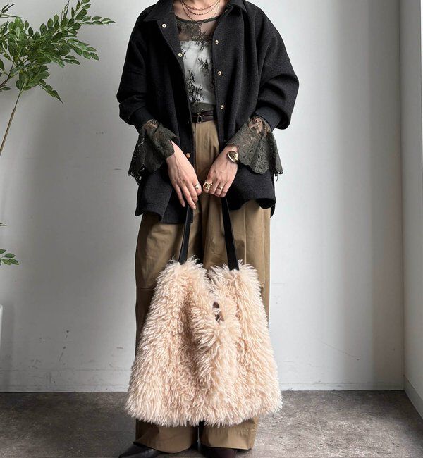  「レースフレアブラウス」|シャツ・ブラウス|