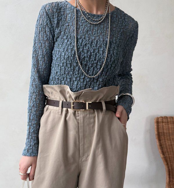  「レースプルオーバー」|Tシャツ・カットソー|