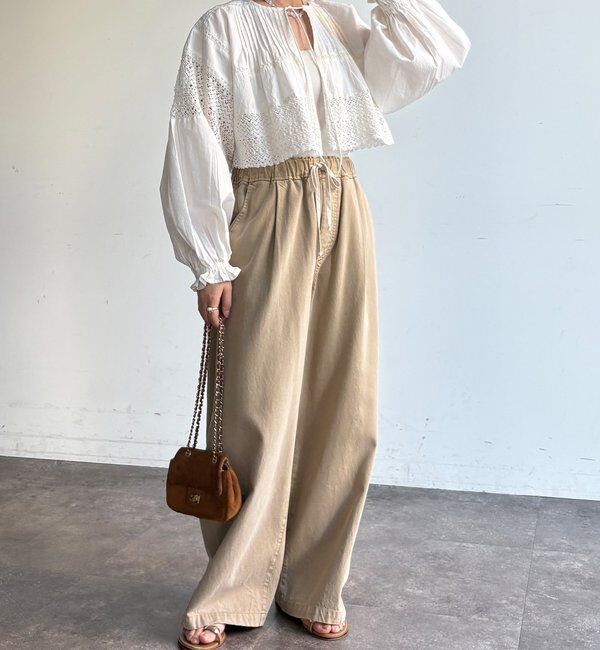  「インドレースボレロブラウス」|シャツ・ブラウス|