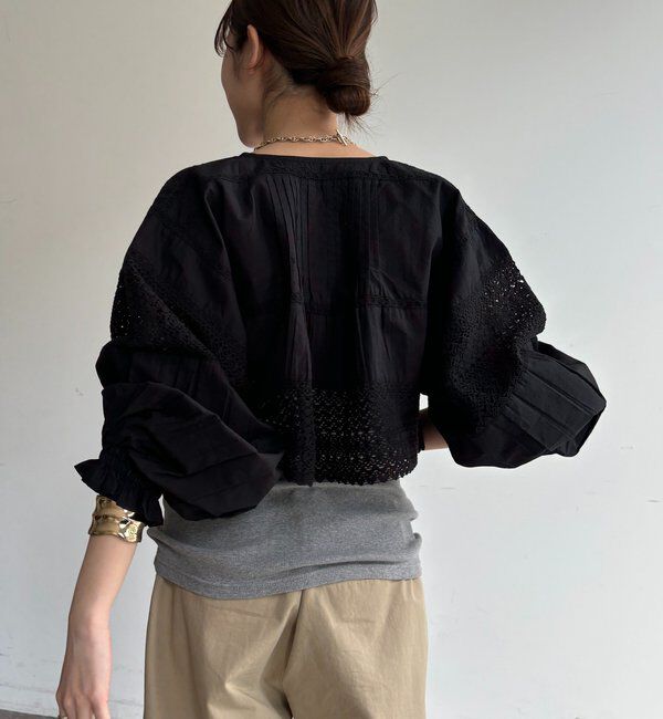  「インドレースボレロブラウス」|シャツ・ブラウス|