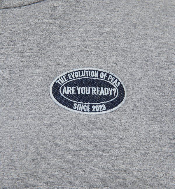  「【PEAS】杢ジップパーカー」|Tシャツ・カットソー|