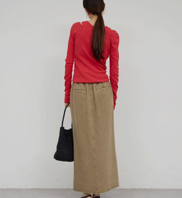  「【前後2way】ハイツイストリブタンク」|Tシャツ・カットソー|