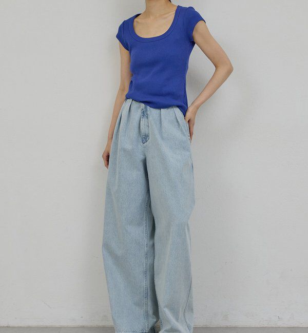  「【PEAS】コットンシルクチビTee」|Tシャツ・カットソー|