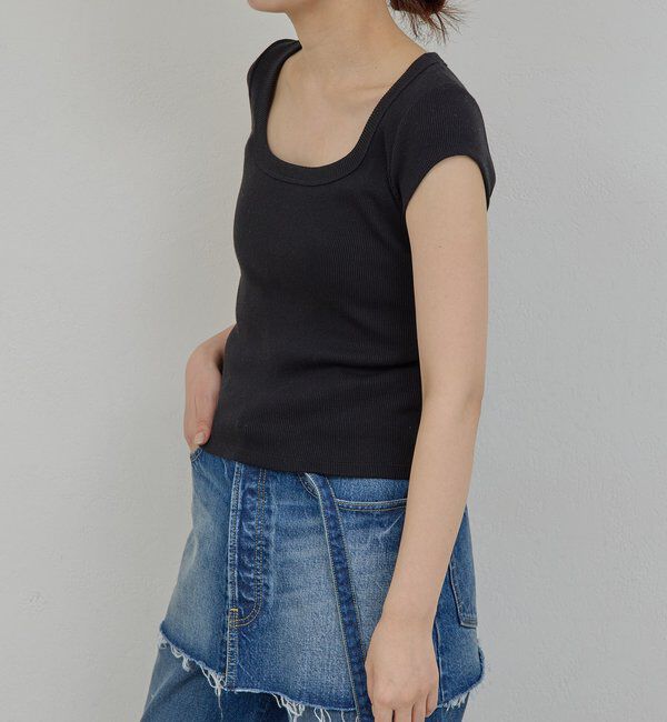  「【PEAS】コットンシルクチビTee」|Tシャツ・カットソー|