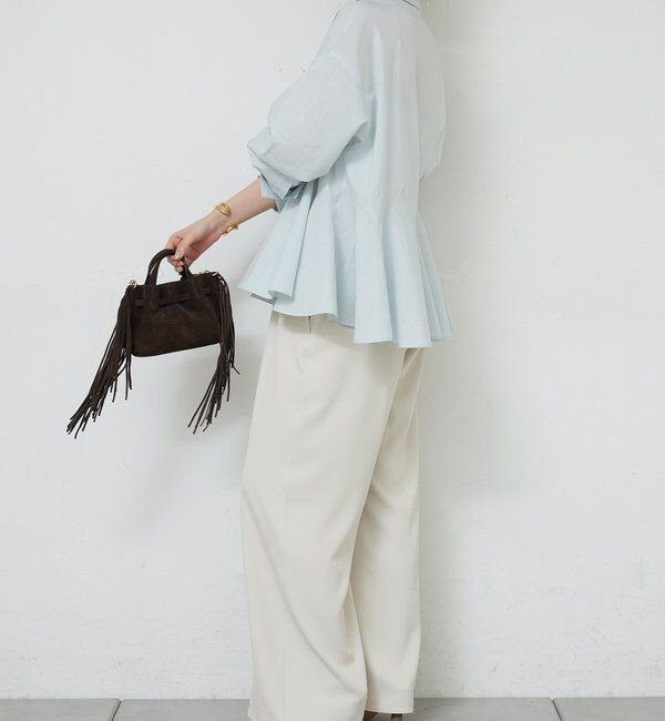  「【即戦力パンツ】【3サイズ展開】ワイドイージーパンツ」|チノ|