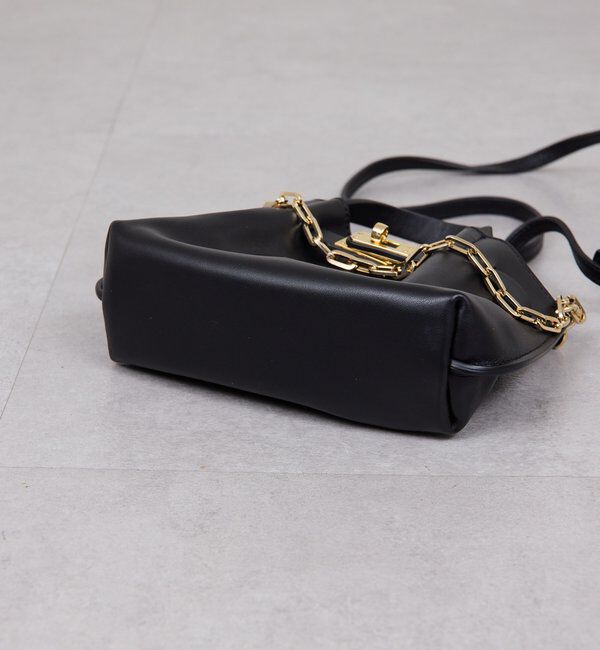  「【2.718】レザーチェーンミニバッグ」|クラッチバッグ|