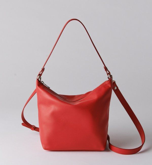  「ソフトレザーシンプルショルダーバッグ 」|ショルダー・メッセンジャー|