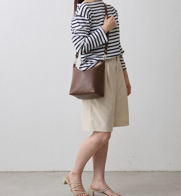  「ソフトレザーシンプルショルダーバッグ 」|ショルダー・メッセンジャー|