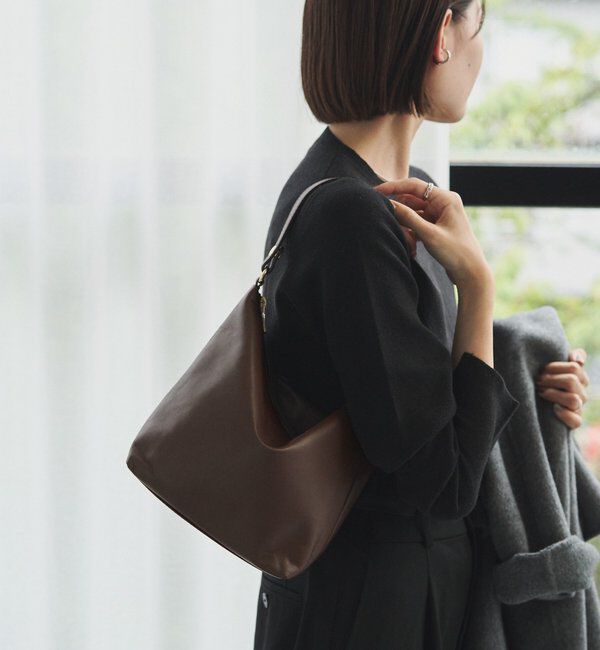  「ソフトレザーシンプルショルダーバッグ 」|ショルダー・メッセンジャー|