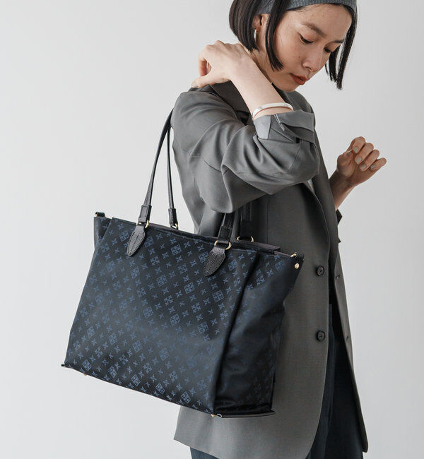  「ナイロン２WAYトートバッグ」|トートバッグ|ネイビー