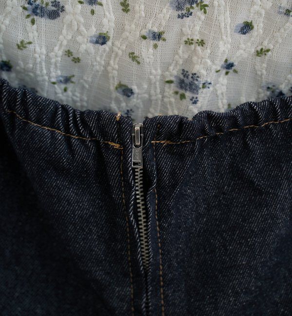  「ペプラムデニムビスチェ」|シャツ・ブラウス|