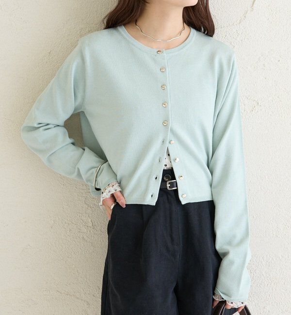  「デイリーショートカーディガン」|カーディガン|