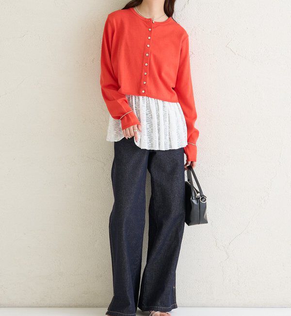  「デイリーショートカーディガン」|カーディガン|