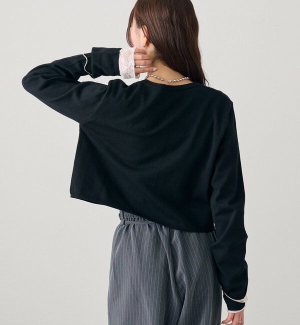  「デイリーショートカーディガン」|カーディガン|