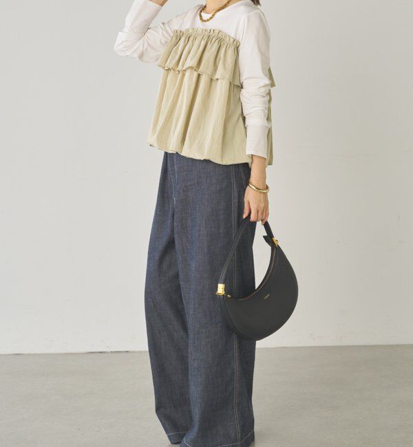  「ドッキングバルーンカットソー」|Tシャツ・カットソー|