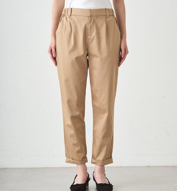  「裾ねじりパンツ」|チノ|