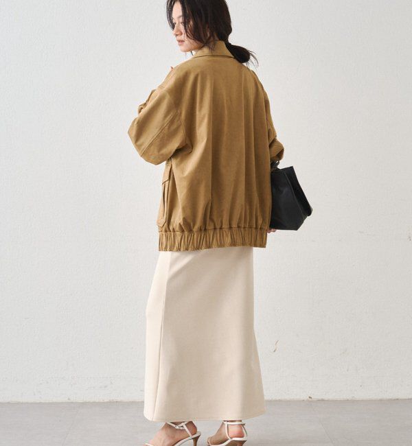  「フェイクスウェードブルゾン」|ブルゾン・スタジャン|