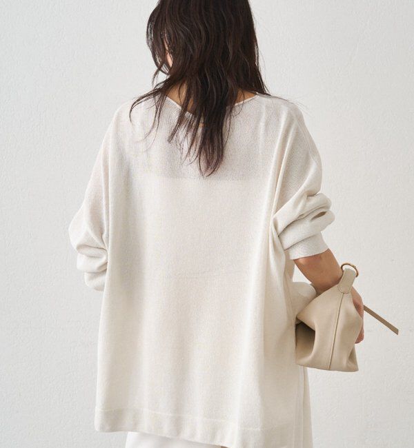  「和紙天竺ニット」|ニット・セーター|