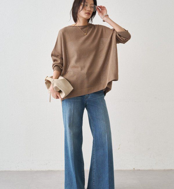  「和紙天竺ニット」|ニット・セーター|