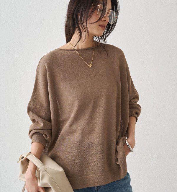  「和紙天竺ニット」|ニット・セーター|