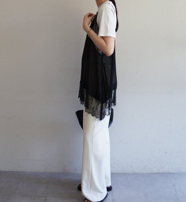  「レースシフォンキャミ」|シャツ・ブラウス|