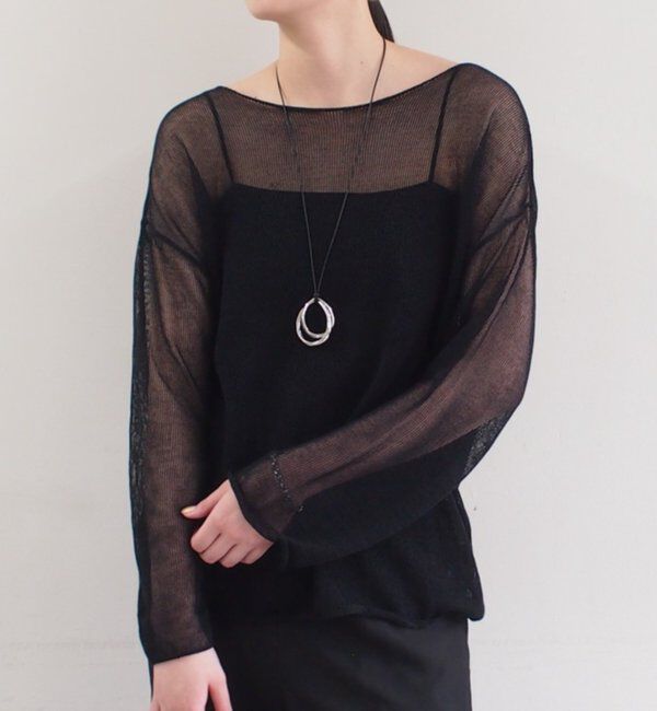  「ギマルーズニット」|ニット・セーター|ブラック