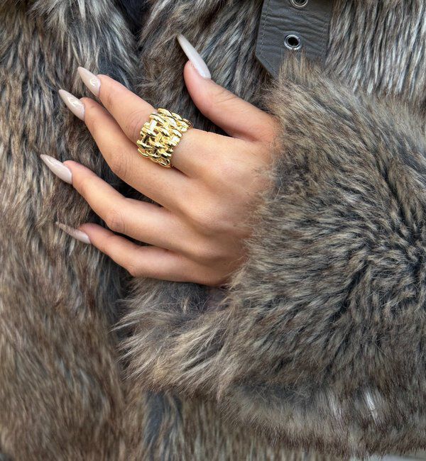  「チェーンリング」|リング|ゴールド