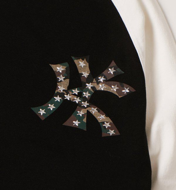  「【UNISEX】KOOKY'N KYスタースタッズラグランロンTEE」|Tシャツ・カットソー|