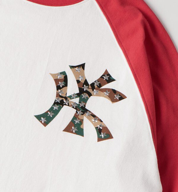  「【UNISEX】KOOKY'N KYスタースタッズラグランロンTEE」|Tシャツ・カットソー|