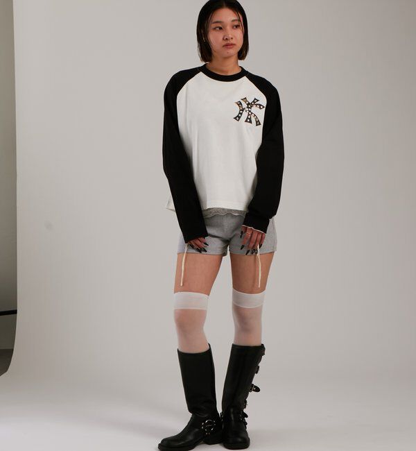  「【UNISEX】KOOKY'N KYスタースタッズラグランロンTEE」|Tシャツ・カットソー|