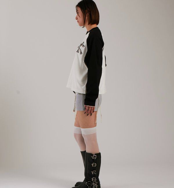  「【UNISEX】KOOKY'N KYスタースタッズラグランロンTEE」|Tシャツ・カットソー|