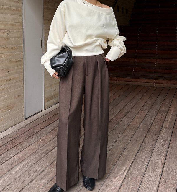  「1ポイントボンディングスウェット」|Tシャツ・カットソー|