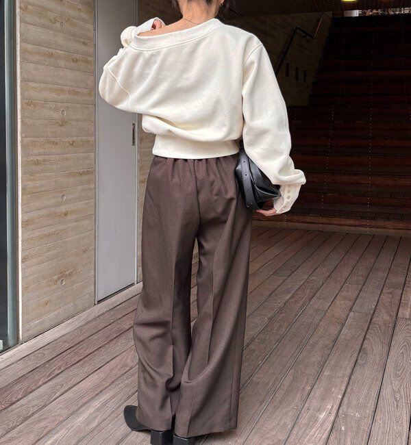  「1ポイントボンディングスウェット」|Tシャツ・カットソー|