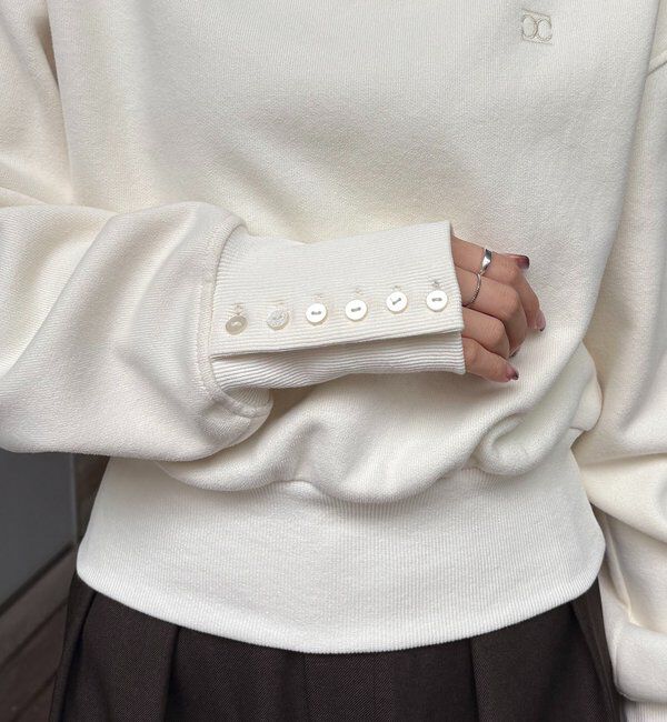  「1ポイントボンディングスウェット」|Tシャツ・カットソー|