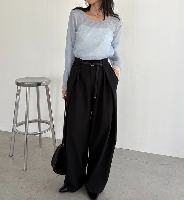  「【リバーシブル/前後2WAY】ワッシャーリバプルオーバー」|Tシャツ・カットソー|