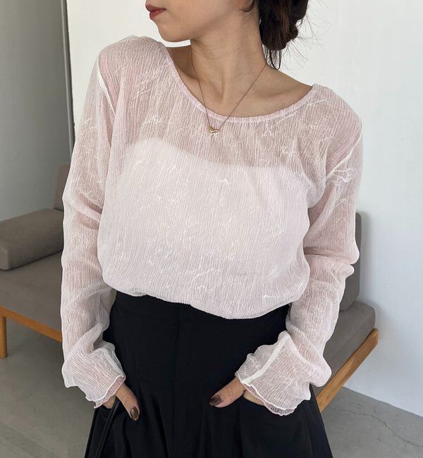  「【リバーシブル/前後2WAY】ワッシャーリバプルオーバー」|Tシャツ・カットソー|