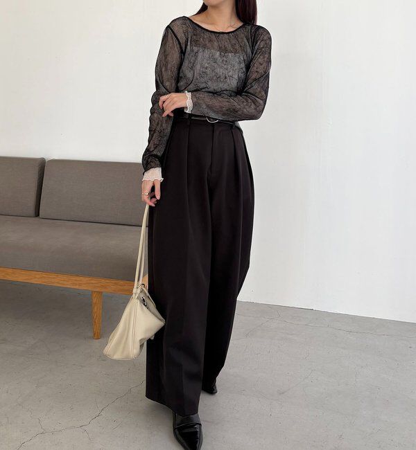  「【リバーシブル/前後2WAY】ワッシャーリバプルオーバー」|Tシャツ・カットソー|