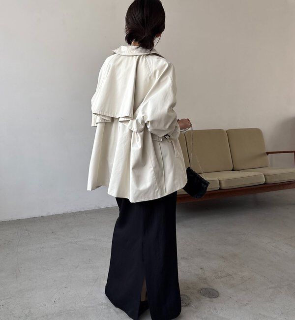  「【サイズ展開あり】バックギャザーコート」|その他|