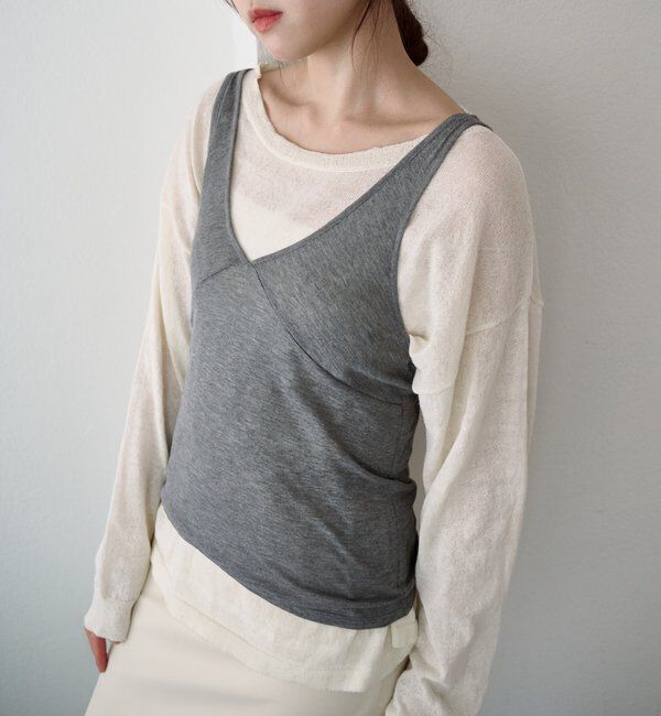  「シアーワイドニット」|ニット・セーター|