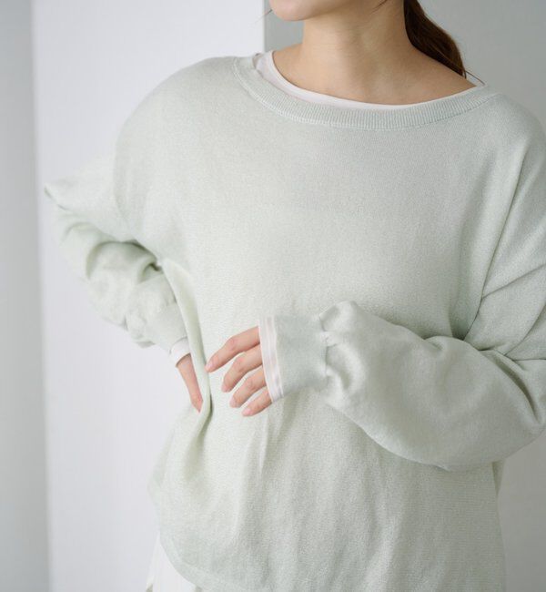  「シアーワイドニット」|ニット・セーター|